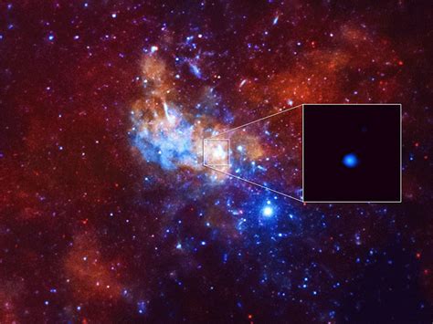 Nasas Chandra X Ray Observatory Sees Milky Ways Black Hole Emit
