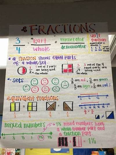How To Divide Fractions Anchor Chart Howto Fractions Anchor Chart