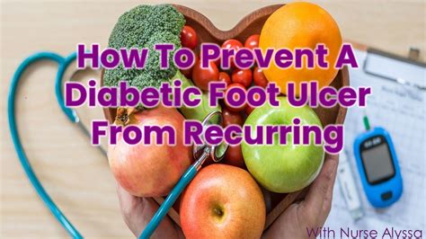 How To Prevent Diabetic Foot Ulcers From Recurring Youtube