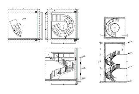 Free Spiral Stair Details Free Cad Blocks And Drawings Download Center