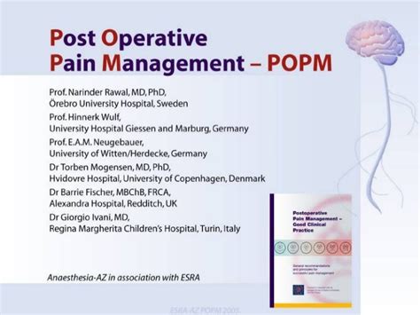 Postop Pain Management