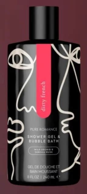 Pure Romance Skinny Dip Shower Gel And Bubble Bath Dirty French New