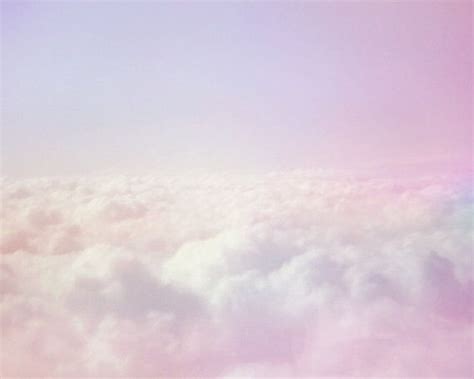 Dreamy Pastel Clouds Sky Photo Print 8x10 By