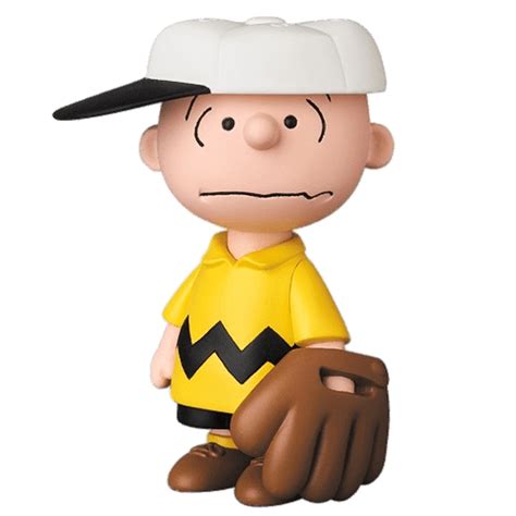 Download Peanuts Character Charlie Brown With Baseball Glove Transparent Png Stickpng