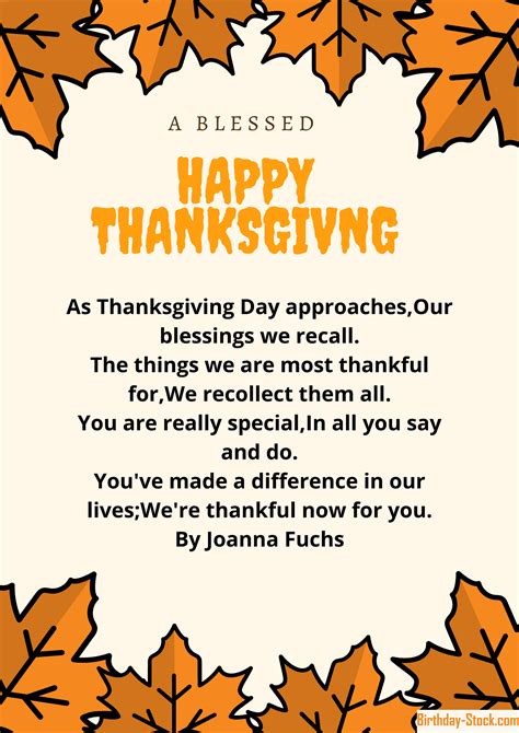 Happy Thanksgiving Poems 2020 Thanksgiving Poems Happy Thanksgiving
