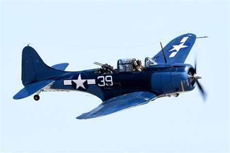 Douglas Sbd 5 Dauntless Dive Bomber Nx670am Buno 28536 Usn A Photo On