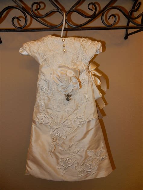 Turning my wedding dress into a baptism gown. Pin by Doris Guinn Jennings on Angel Gowns | Angel gowns ...