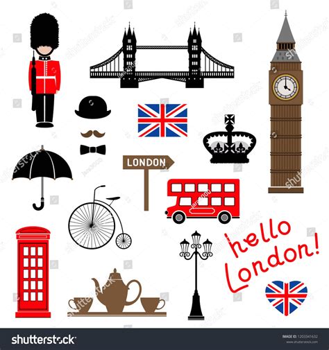 London City Collection Of Themed Vector Clip Art Eps 10 Ad Ad