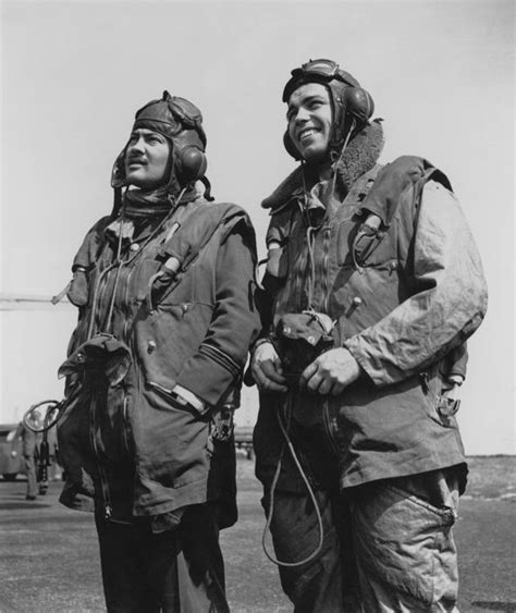 Two Raf Pilots At A Fighter Station In England During The Battle Of