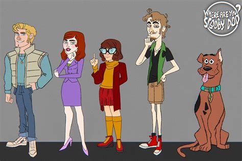 Scooby Doo Redesign Where Are You Scooby Doo By Dakingofart On