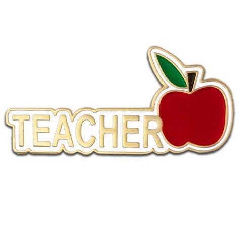 Teacher Red Apple Appreciation T Recognition Lapel Pin 1 14 For