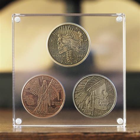 Custom Acrylic Coin Holders Acrylic Coin Display Wholesale