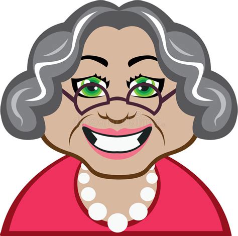 Grandma Vector Stock Vector Illustration Of Elderly 49280024