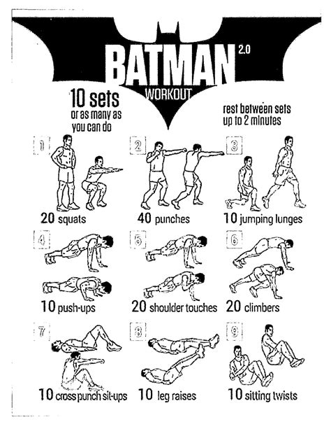 Batman Workout Fort Wayne Ata