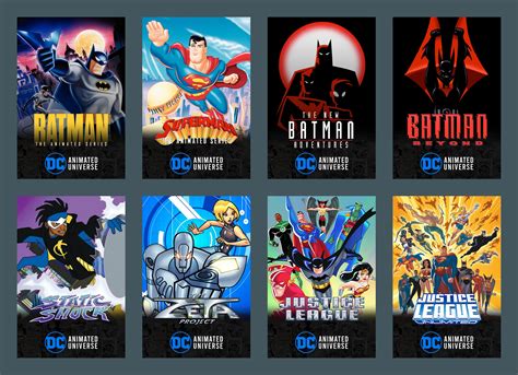 Collection Dc Animated Universe Series Collection Rplexposters
