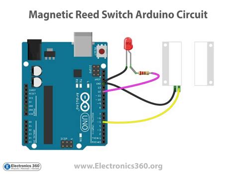 Interfacing Magnetic Reed Switch With Arduino Electronics
