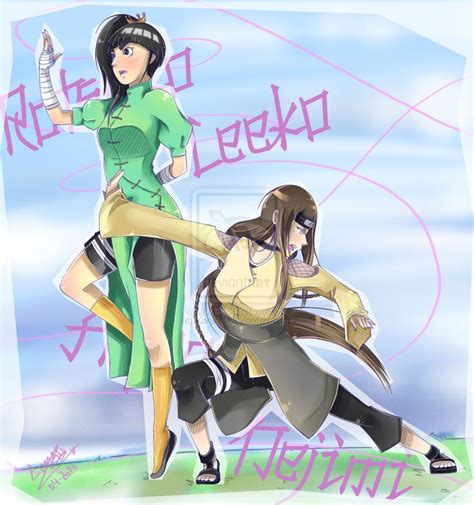 Leeko And Nejimi Team Gai Genderbend By Konsu4 Deviantart On