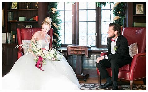 A Wintry And Romantic New England Wedding Inspiration Shoot Love Inc