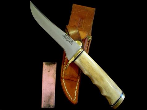 M W Seguine Custom Hunting Knife Juneau Alaska Oldvintage Collection