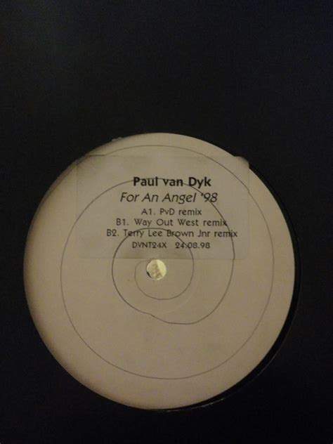 Paul Van Dyk For An Angel 98 1998 Vinyl Discogs