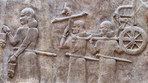 Relieve De Babilonia Y Asiria Mesopotamia