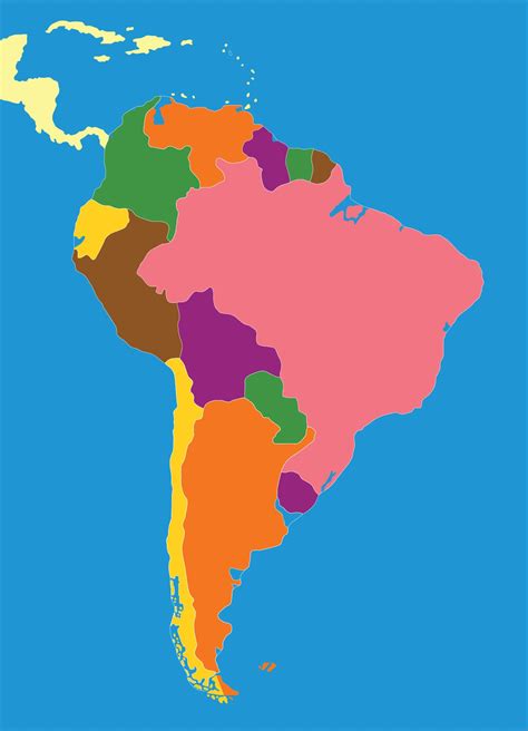 Control Mapa De Sudamérica Montessori Educativos Los Mejores