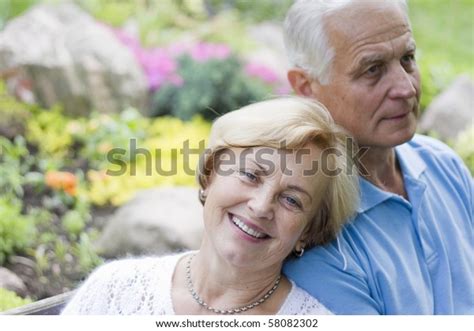 Closeup Portrait Romantic Old Couple Stock Photo 58082302 Shutterstock