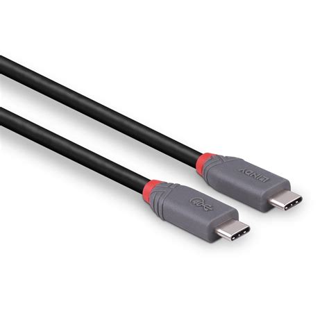 08m Usb 4 Type C Cable Anthra Line From Lindy Uk