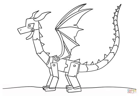 Click on the minecraft ender dragon coloring picture for free printable coloring pages. Minecraft Ender Dragon coloring page | Free Printable Coloring Pages