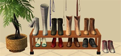 Simfileshare Shoe Rack Sims 4 Cc Sims 4 Sims 4 Bedroom Sims Images
