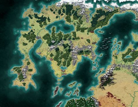 Game Map By Stratomunchkin On Deviantart