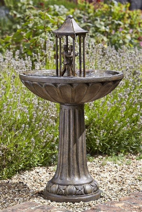 A great solar powered water feature for those on a budget. Solar Powered Water Feature - Dancing Couple | Diy solar ...