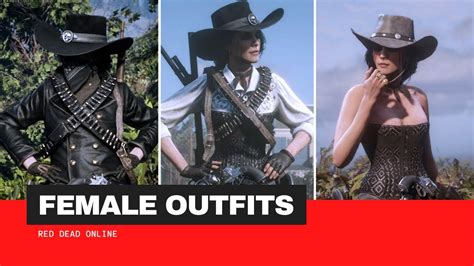 Red Dead Online Female Outfits Red Dead Redemption 2 2021 Youtube