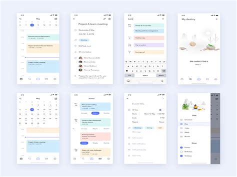 Ios Calendar App Free Sketch Resource Sketch Elements