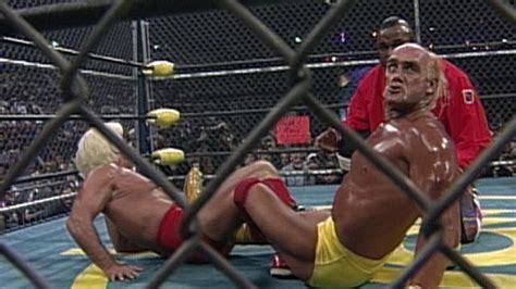 Hulk Hogan Vs Ric Flair Wcw Championship Steel Cage Match Halloween