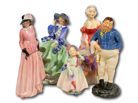 Lot A Collection Of 5 Royal Doulton Figurines