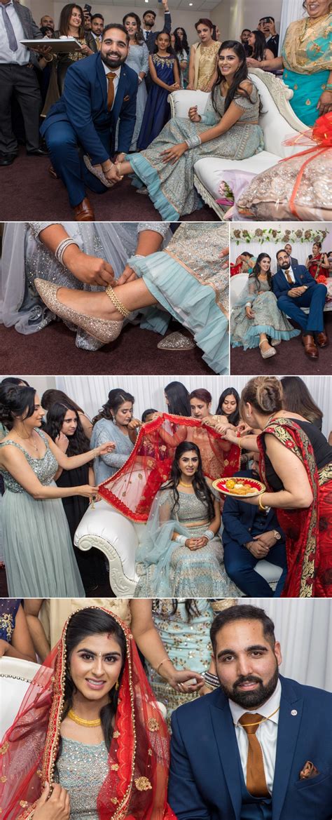 Chunni Ceremony At Domain Plaza Rocky And Manpreet Indian Wedding Photography And Videography