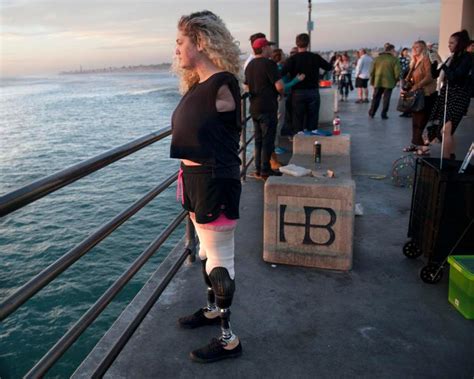 A Quadruple Amputee Takes Steps Toward Independence Starting With Attitude Orange County Register