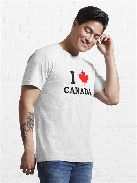 I Love Canada T Shirt For Sale By Sweetsixty Redbubble Canada T Shirts Canadian T