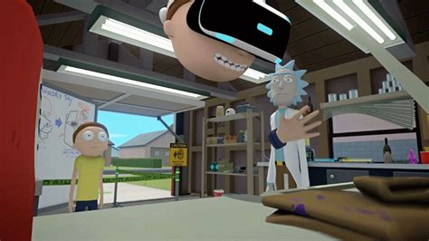 Rick And Morty Virtual Rick Ality Já Chegou Ao Playstation Vr Vídeo