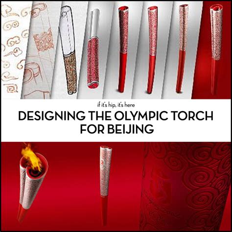The Beijing Olympic Torch The Design Facts And Images