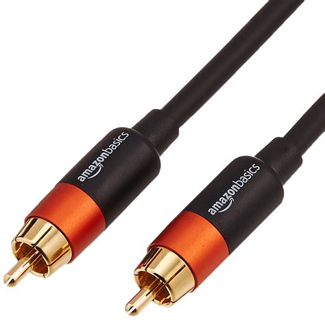 Amazon Basics Digital Audio Rca Compatible Coaxial Cable 4 Feet Buy
