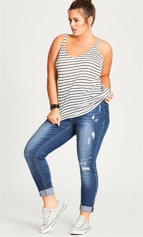 31 best plus size jeans summer outfits