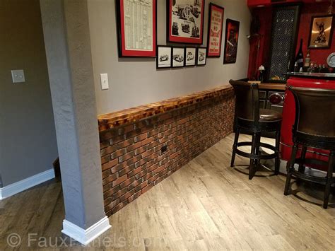 Home Bar Ideas See Pics Of Must Have Diy Designs Brick Wall