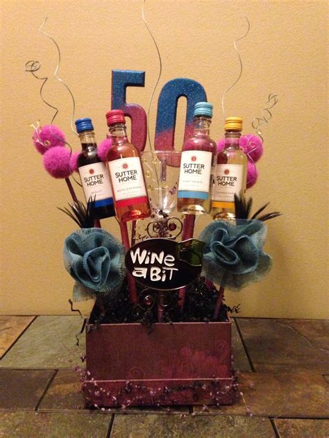 Think of the person you are buying for and get creative! 50th Birthday Basket | PARTY PLANNING/ENTERTAINING ...