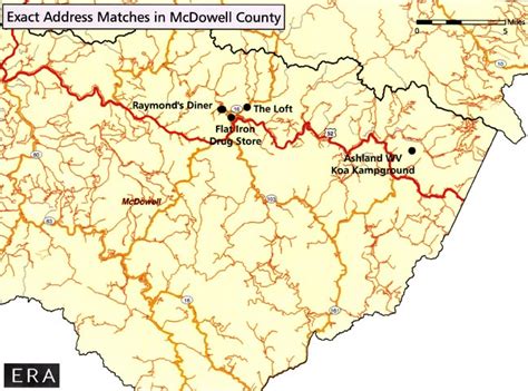 Mcdowell County West Virginia Map Virginia Map