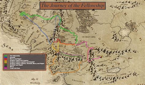 10 Lord Of The Rings Map Journey Ideas In 2021 Wallpaper