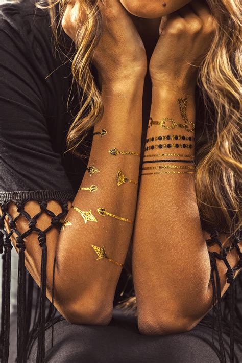 obsessed limelight tattoos city of gold collection metal tattoo gold tattoo flash tattoo