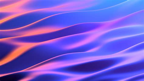 Wallpaper Abstract Waves Lights Colorful Blue 3840x2160