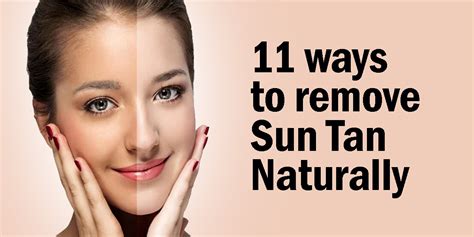 11 Amazing Ways To Remove Sun Tan Naturally Dr Brahmanand Nayak